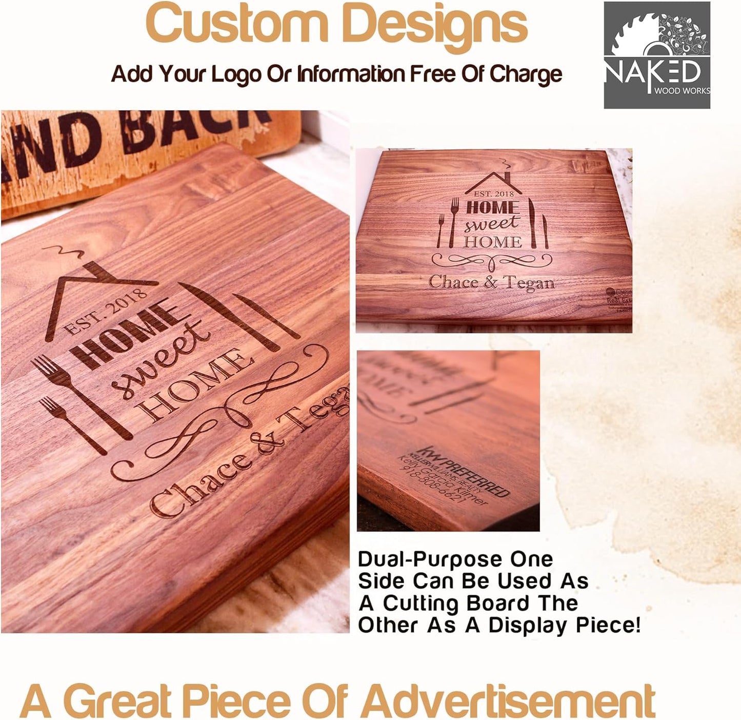 Personalized Realtor Cutting Board™
